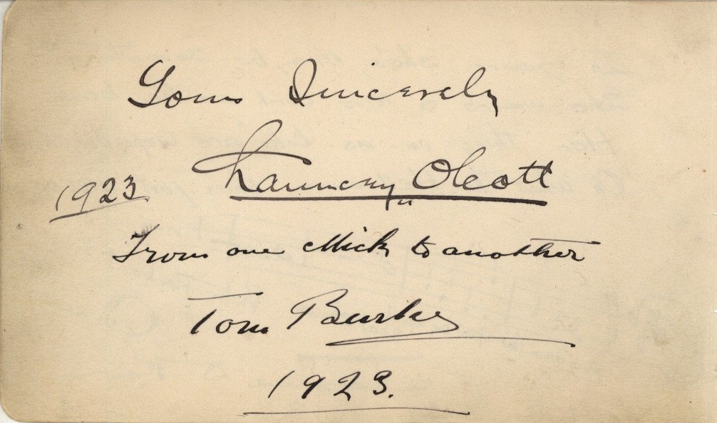 Kern, Jerome D. - Autograph Musical Quotation from "They'll Never